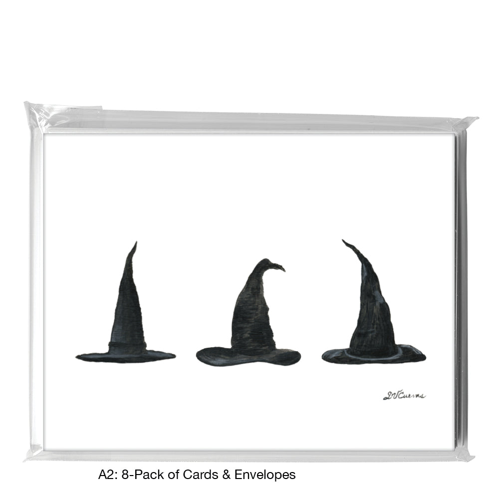 Witch Hat Perspective, Greeting Card (7849)