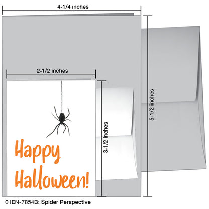 Spider Perspective, Greeting Card (7854A)