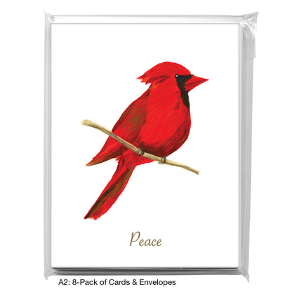 Northern Cardinal, Greeting Card (7865A)