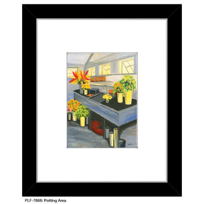 Potting Area, Print (#7868)