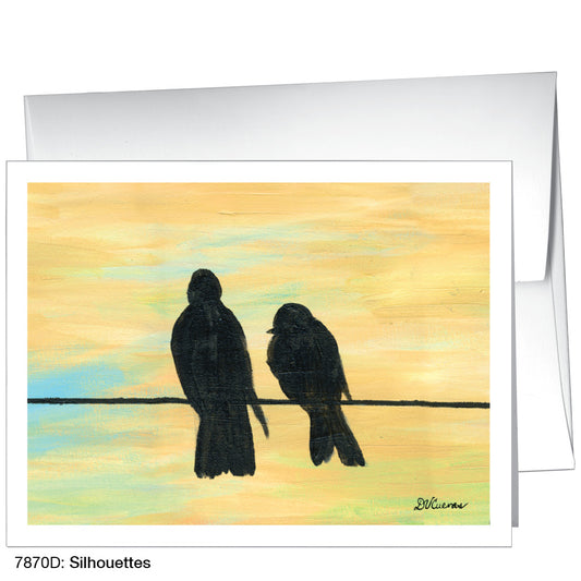 Silhouettes, Greeting Card (7870D)