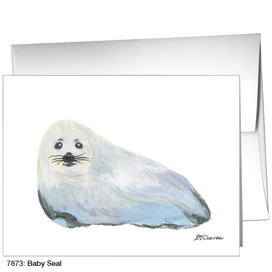 Baby Seal, Greeting Card (7873)