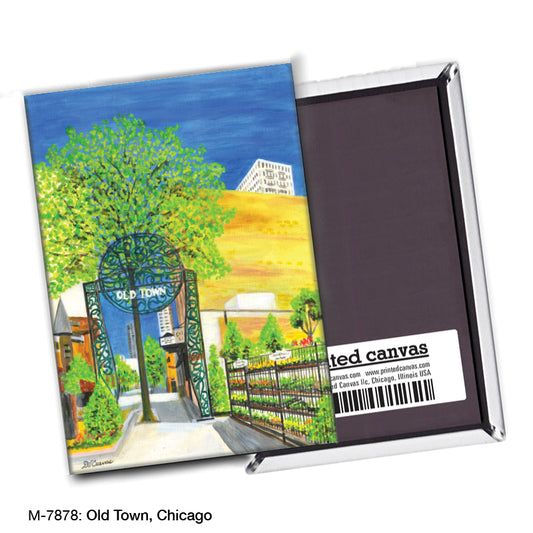 Old Town, Chicago, Magnet (7878)