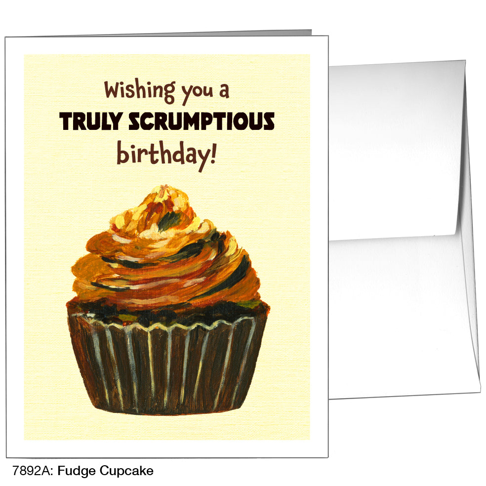 Fudge Cupcake, Greeting Card (7892A)