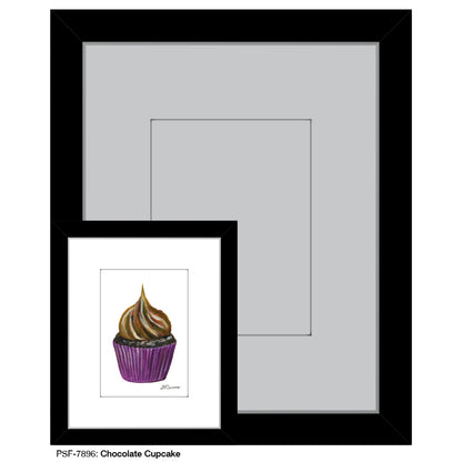 Chocolate Cupcake, Print (#7896)