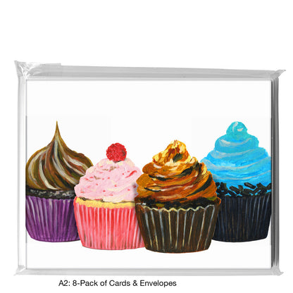 Cupcake Collection Three, Greeting Card (7906)