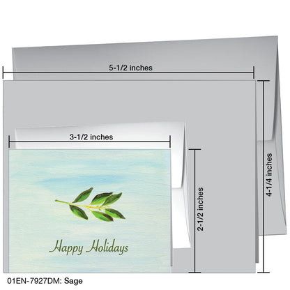 Sage, Greeting Card (7927DM)