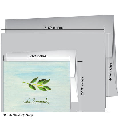 Sage, Greeting Card (7927DQ)