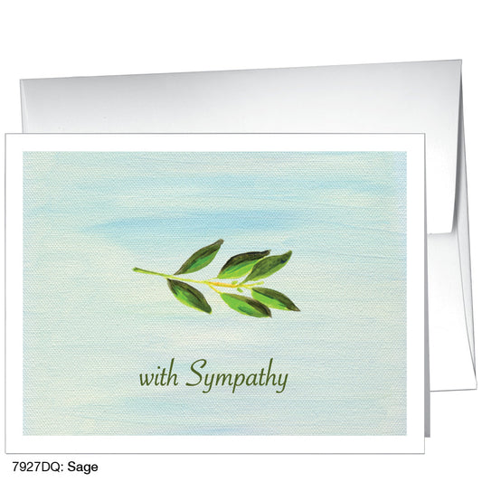 Sage, Greeting Card (7927DQ)