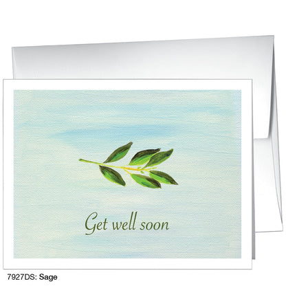 Sage, Greeting Card (7927DS)