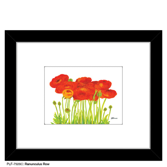 Ranunculus Row, Print (#7928C)