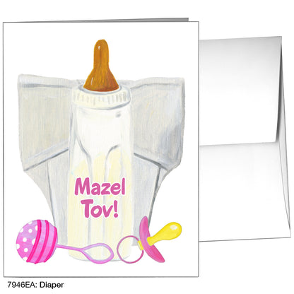 Diaper, Greeting Card (7946EA)