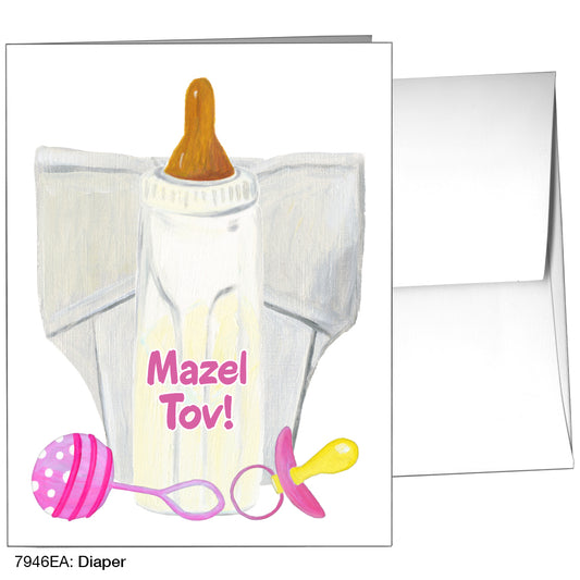 Diaper, Greeting Card (7946EA)