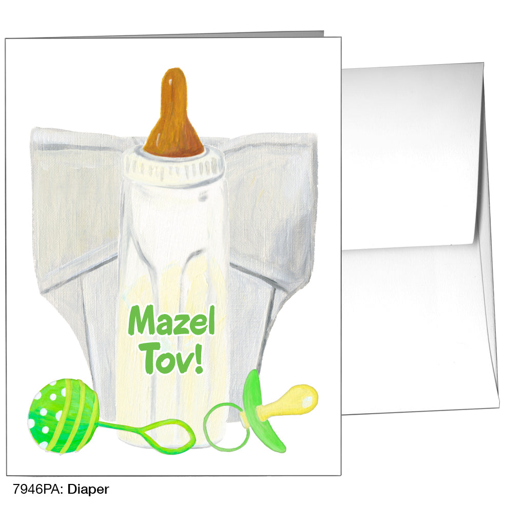 Diaper, Greeting Card (7946PA)