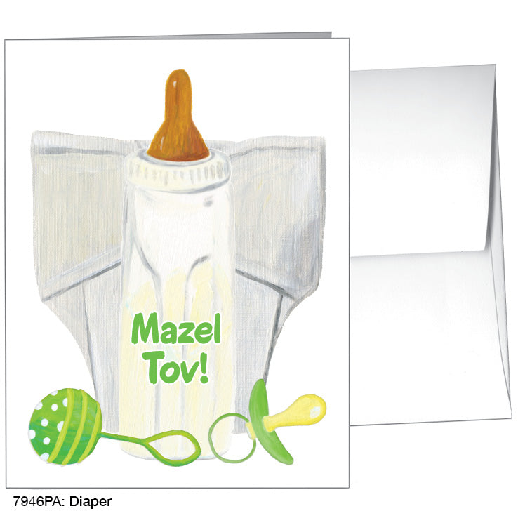 Diaper, Greeting Card (7946PA)