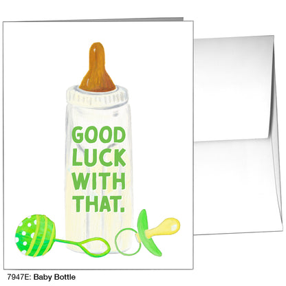 Baby Bottle, Greeting Card (7947E)