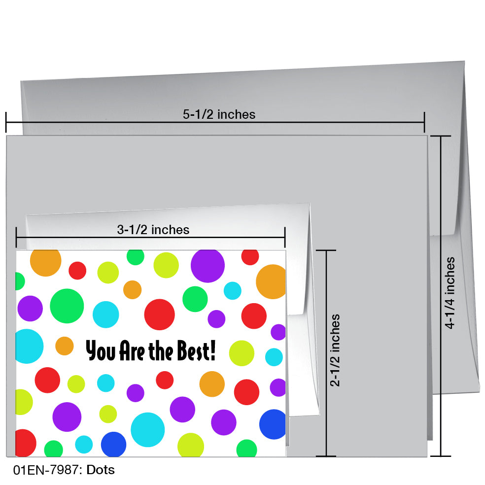 Dots, Greeting Card (7987)