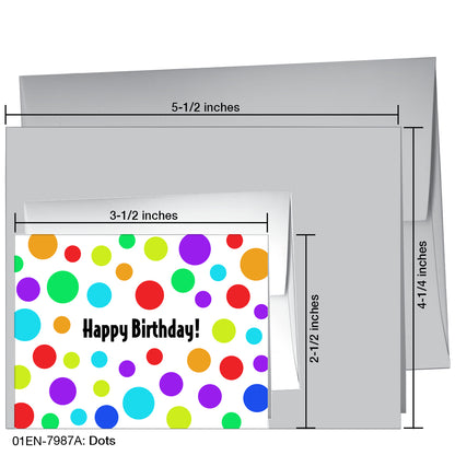 Dots, Greeting Card (7987A)