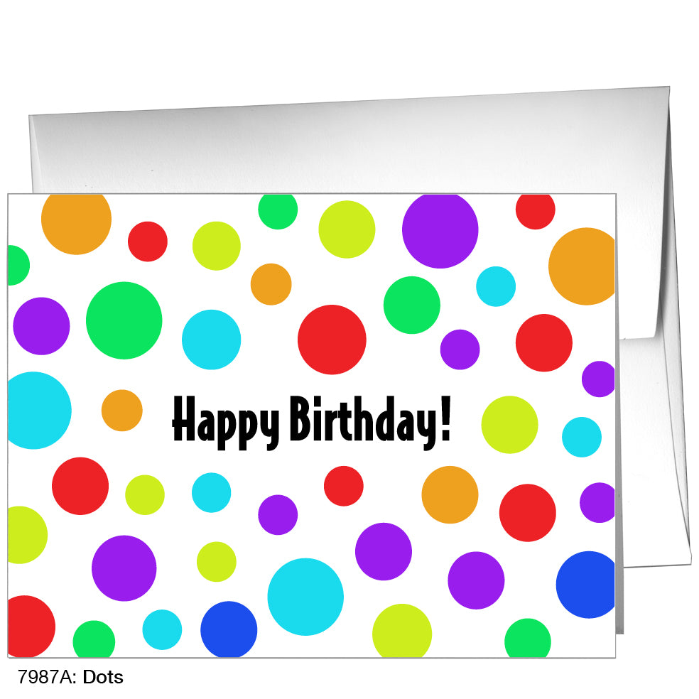 Dots, Greeting Card (7987A)