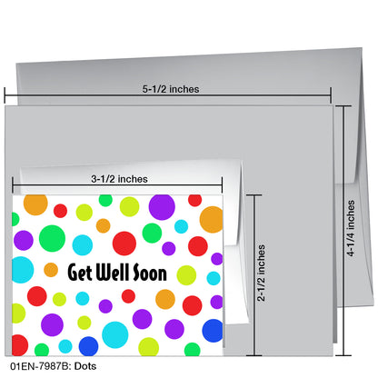 Dots, Greeting Card (7987B)