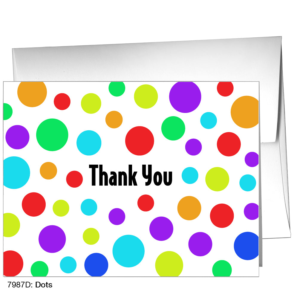 Dots, Greeting Card (7987D)