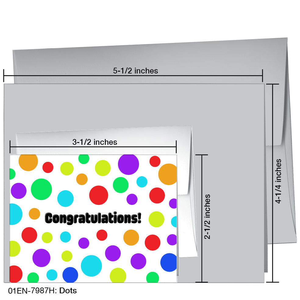 Dots, Greeting Card (7987H)