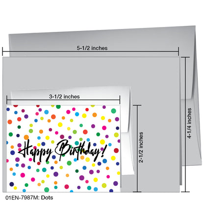 Dots, Greeting Card (7987M)