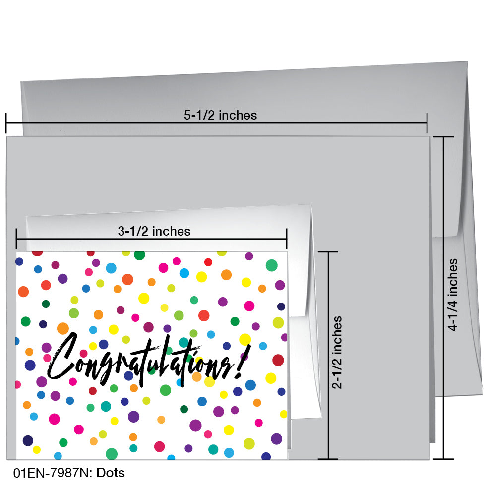 Dots, Greeting Card (7987N)