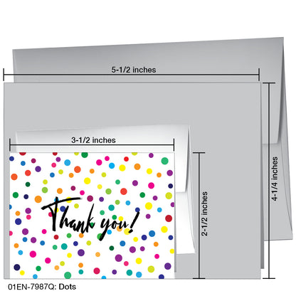 Dots, Greeting Card (7987Q)