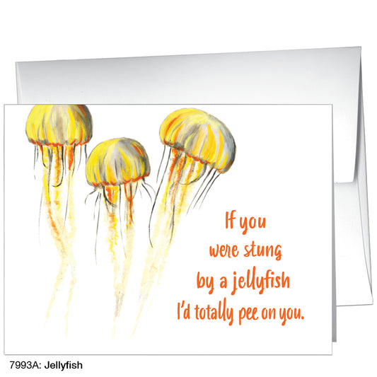 Jellyfish, Greeting Card (7993A)