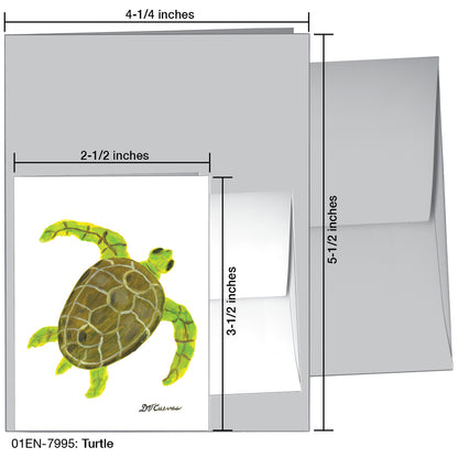 Turtle, Greeting Card (7995)