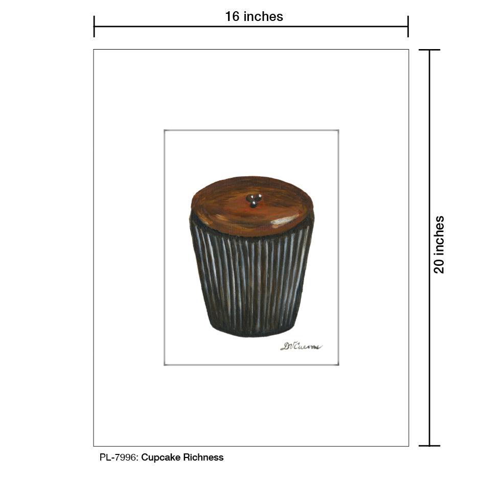 Cupcake Richness, Print (#7996)