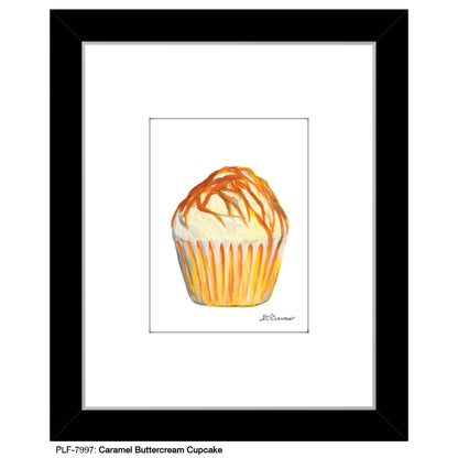 Caramel Buttercream Cupcake, Print (#7997)