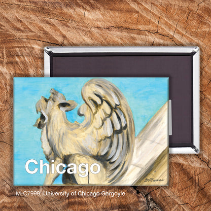 University of Chicago Gargoyle,  Magnet (7999)