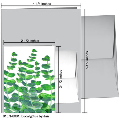 Eucalyptus By Jan, Greeting Card (8001)