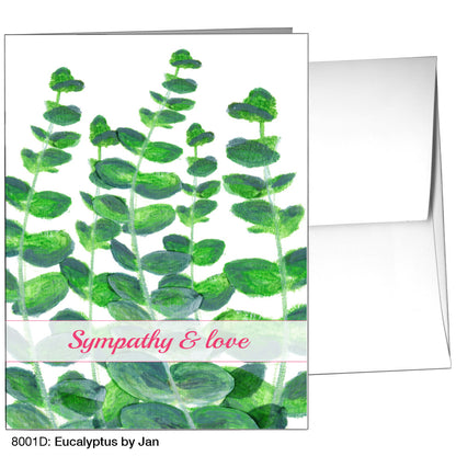 Eucalyptus By Jan, Greeting Card (8001D)