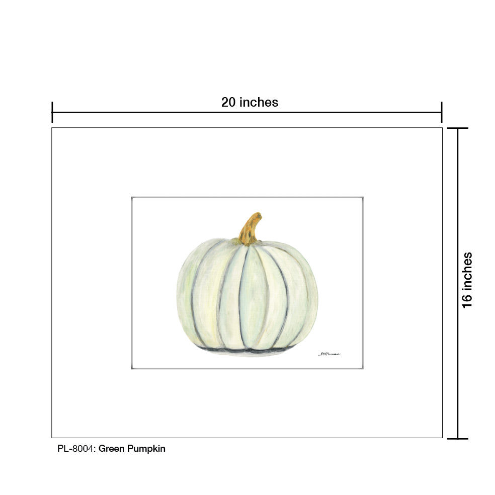 Green Pumpkin, Print (8004)