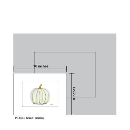 Green Pumpkin, Print (8004)