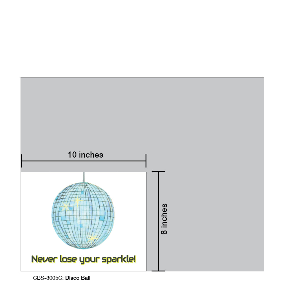 Disco Ball, Card Board (8005C)