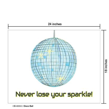 Disco Ball, Card Board (8005C)