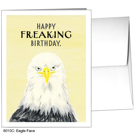 Eagle Face, Greeting Card (8010C)