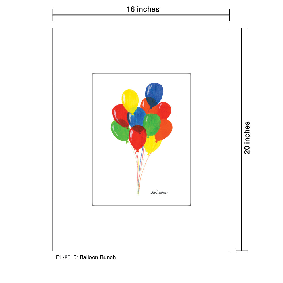 Balloon Bunch, Print (#8015)