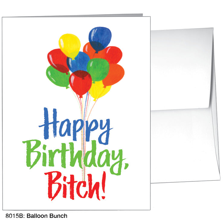 Balloon Bunch, Greeting Card (8015B)