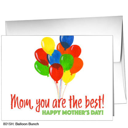 Balloon Bunch, Greeting Card (8015H)