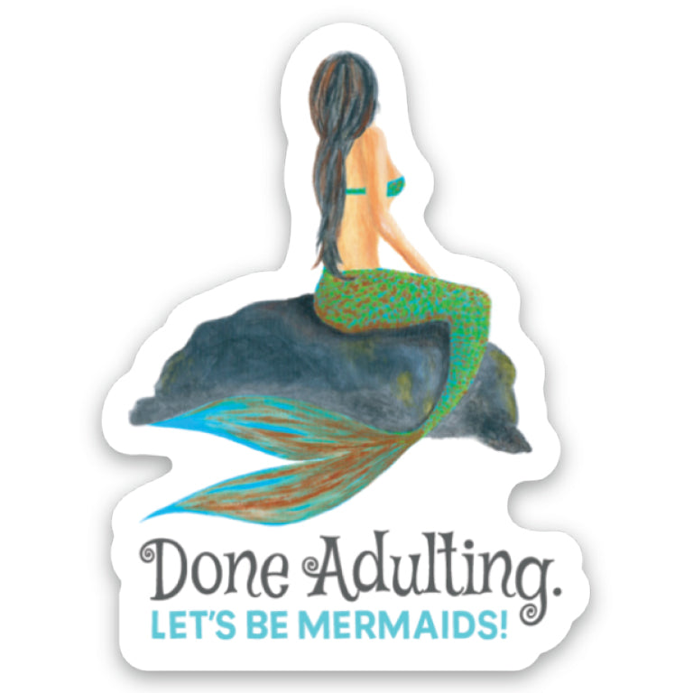 Mermaid, Sticker (8019A)