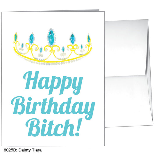 Dainty Tiara, Greeting Card (8025B)