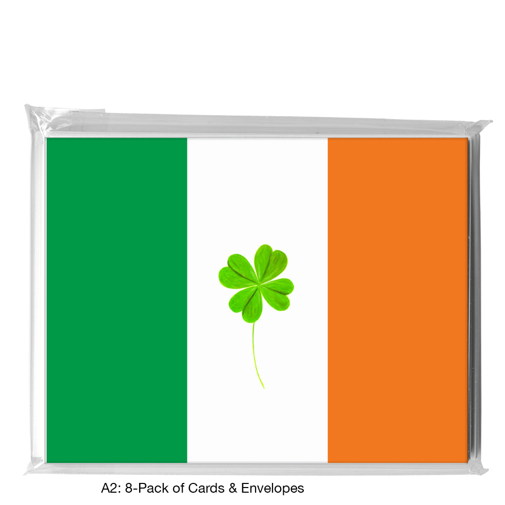 Irish Tricolour, Greeting Card (8029A)