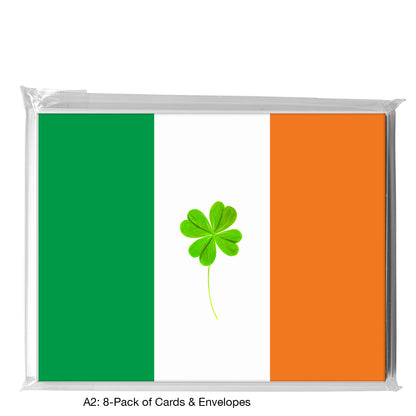 Irish Tricolour, Greeting Card (8029A)