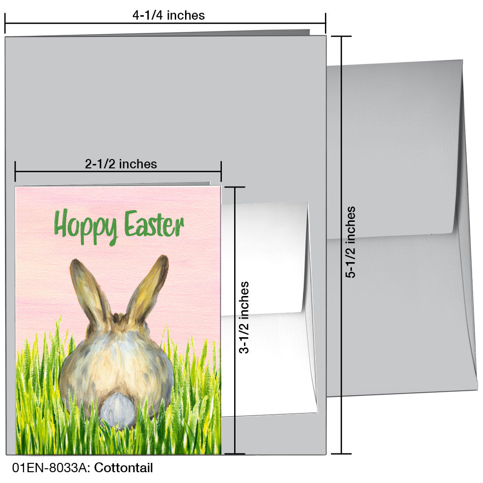 Cottontail, Greeting Card (8033A)