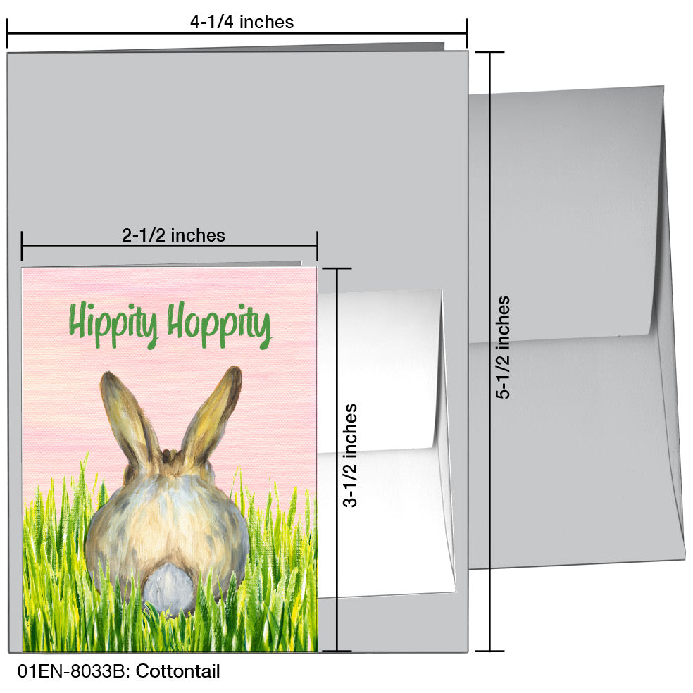 Cottontail, Greeting Card (8033B)